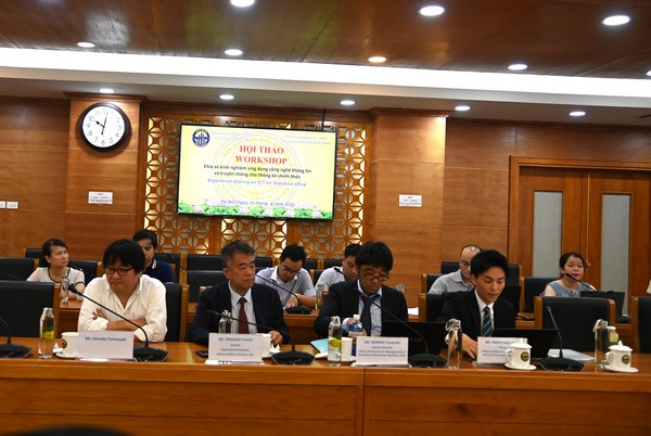Hội thảo chia sẻ kinh nghiệm ứng dụng công nghệ thông tin và truyền thông cho thống kê chính thức giữa TCTK và Cơ quan Thống kê Nhật Bản  1