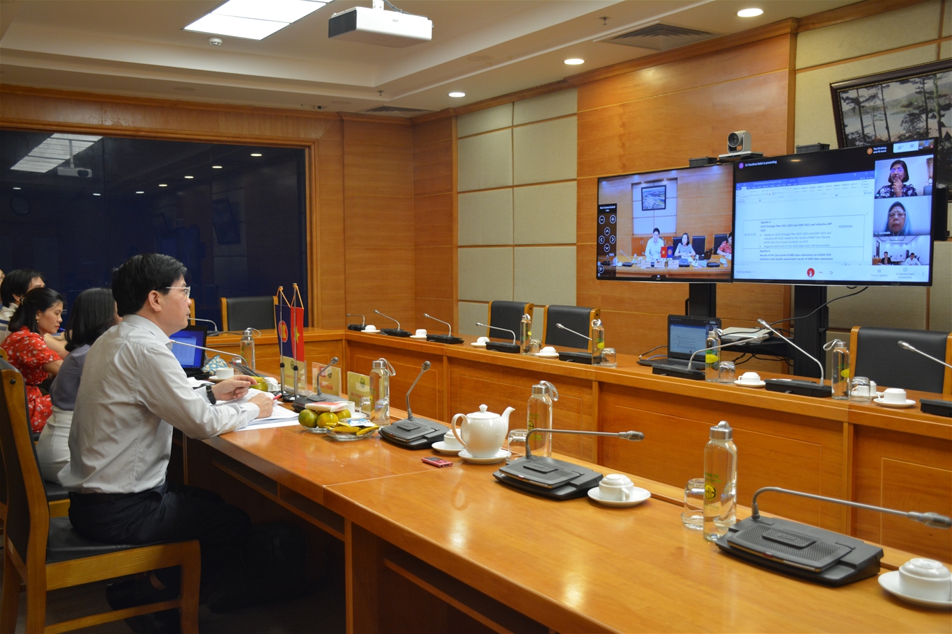 Thống kê ASEAN họp trực tuyến Tiểu ban Kế hoạch và Điều phối 1