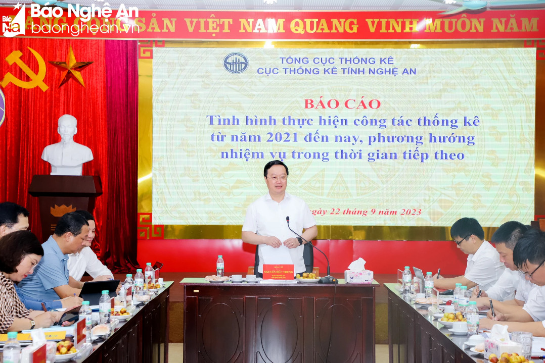 Chủ tịch UBND tỉnh: Nâng tầm công tác thống kê để các con số thực sự ''biết nói'' 4
