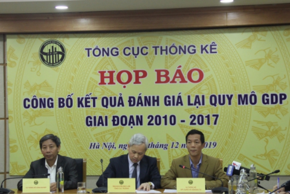 Họp báo công bố số liệu đánh giá lại quy mô GDP giai đoạn 2010-2017 1