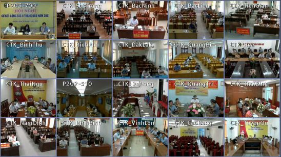 Tổng cục Thống kê tổ chức hội nghị sơ kết công tác 6 tháng đầu năm 2021 2