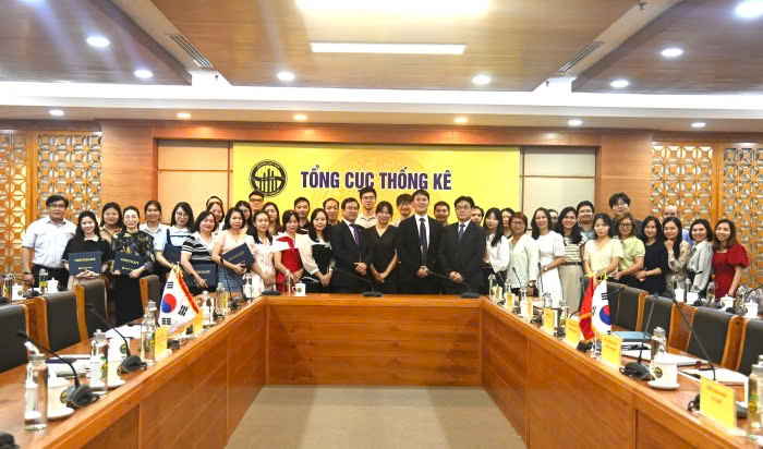 Tổng cục Thống kê tổ chức Lễ Bế giảng 2 khóa đào tạo thuộc Dự án Hàn Quốc năm 2024 2