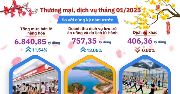 Hà Tĩnh kinh tế - xã hội tháng 01 năm 2025 tiếp tục ổn định 3