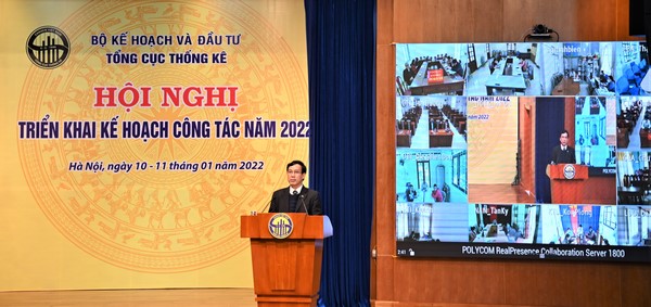 Hội nghị triển khai kế hoạch công tác năm 2022 của ngành Thống kê 1