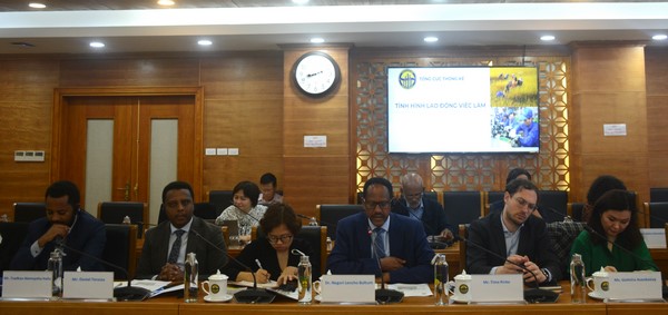Tổng cục Thống kê làm việc với Đoàn cấp cao cơ quan Ethiopia 1