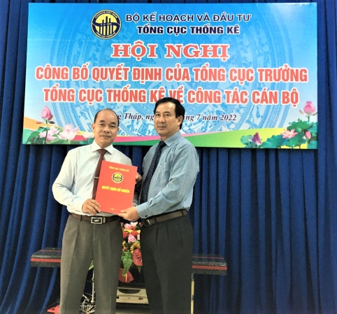 Đoàn công tác Tổng cục Thống kê làm việc với Cục Thống kê tỉnh Đồng Tháp 1
