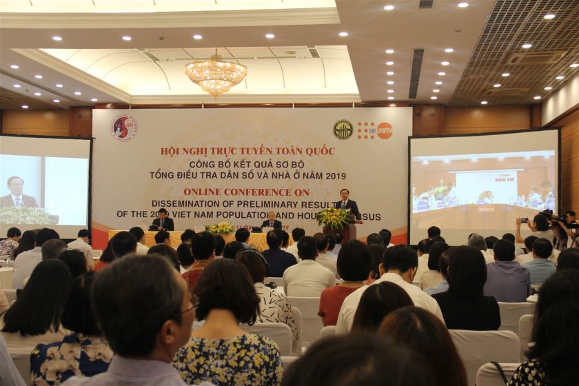 Hội nghị trực tuyến toàn quốc công bố kết quả sơ bộ Tổng điều tra Dân số và Nhà ở năm 2019