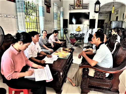 Phó Tổng cục trưởng Tổng cục Thống kê Đỗ Thị Ngọc và đoàn công tác làm việc về Điều tra thí điểm Tổng điều tra Nông thôn, nông nghiệp năm 2025 tại tỉnh Tiền Giang 2