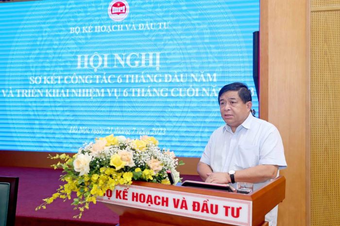 Bộ Kế hoạch và Đầu tư tổ chức Hội nghị Sơ kết công tác 6 tháng đầu năm và triển khai nhiệm vụ 6 tháng cuối năm 2023 2