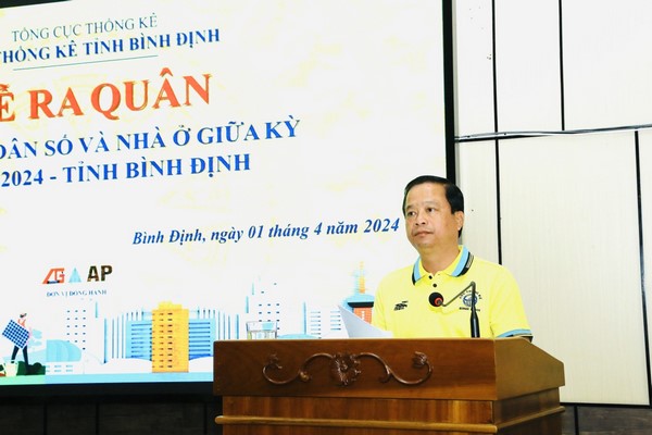 Tưng bừng lễ ra quân điều tra dân số giữa kỳ năm 2024 tại tỉnh Bình Định  1