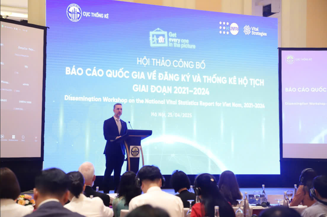 Báo cáo Quốc gia đầu tiên dựa vào nguồn dữ liệu hộ tịch điện tử 1