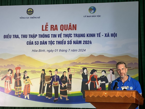Lễ ra quân Điều tra, thu thập thông tin về thực trạng kinh tế - xã hội của 53 dân tộc thiểu số năm 2024 3