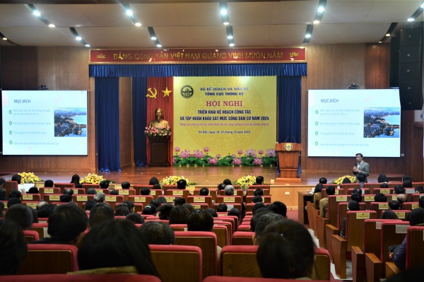 Hội nghị Khảo sát mức sống dân cư và lập bảng kê Điều tra dân số và nhà ở giữa kỳ năm 2024 3