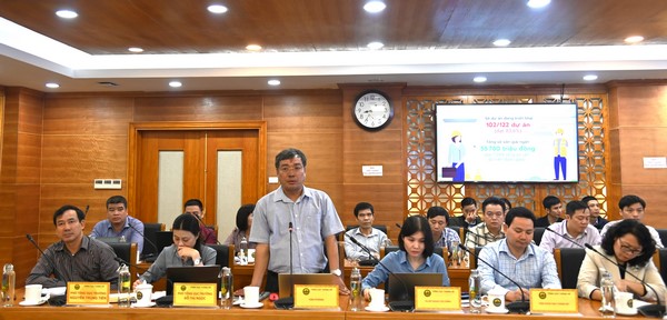 Họp giao ban quý I năm 2024 giữa chủ đầu tư với các đơn vị thụ hương dự án đầu tư xây dựng cơ bản 1