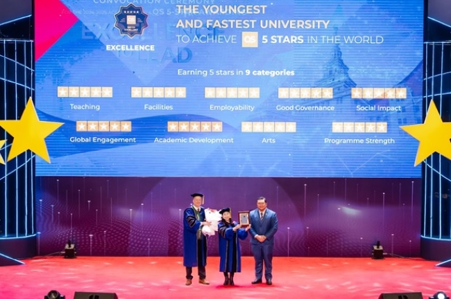 Tổng cục trưởng Nguyễn Thị Hương tham dự Lễ Khai giảng năm học 2024-2025 của VinUni 2