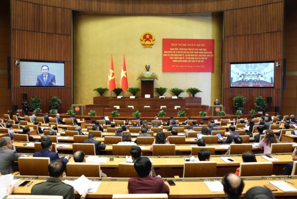 Tháo gỡ những điểm nghẽn, nút thắt về thể chế tạo tiền đề đất nước bước vào kỷ nguyên mới vươn mình của dân tộc 1