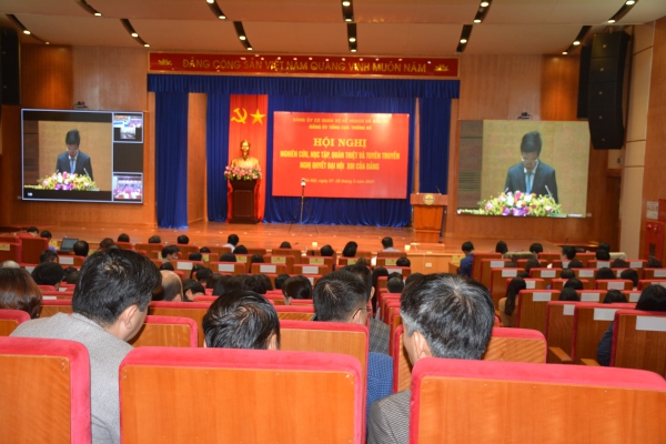 Hội nghị nghiên cứu, học tập quán triệt và tuyên truyền Nghị quyết Đại hội XIII của Đảng 1