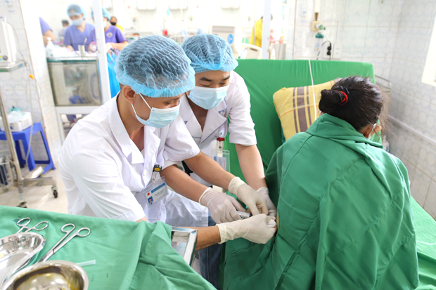 Bệnh viện Phổi tỉnh Hà Giang thực hiện mục tiêu kép trong bối cảnh dịch bệnh diễn biến phức tạp  1