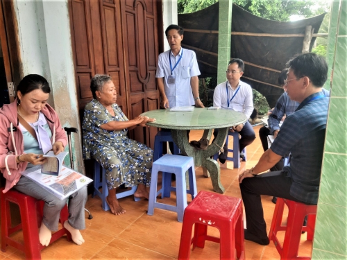 Phó Tổng cục trưởng TCTK Lê Trung Hiếu làm việc với Cục Thống kê tỉnh Bến Tre về công tác giám sát điều tra DSGK 2024 1