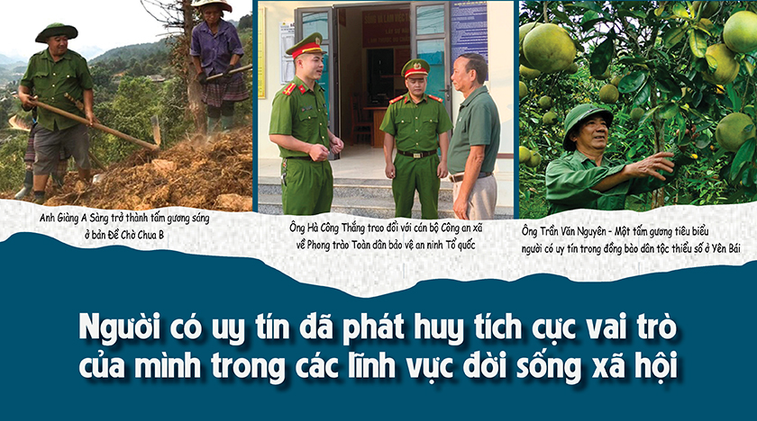 Người có uy tín trong đồng bào dân tộc thiểu số - mỗi điển hình tiên tiến là một bông hoa tỏa ngát hương 6