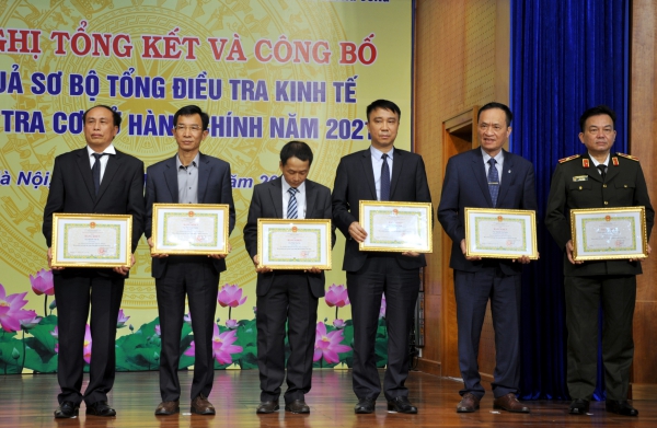 Hội nghị Tổng kết và Công bố kết quả sơ bộ Tổng điều tra kinh tế và Điều tra cơ sở hành chính năm 2021 5