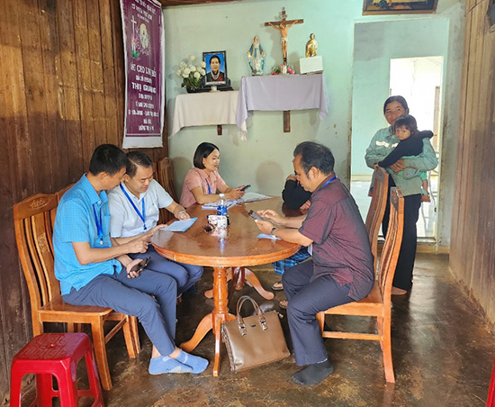 Công tác thu thập thông tin điều tra 53 dân tộc tại tỉnh Đắk Nông thực hiện theo đúng quy trình 2