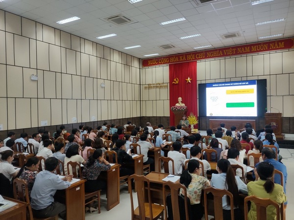 Cục Thống kê tỉnh Bình Định tổ chức các lớp đào tạo, bồi dưỡng công chức  Văn phòng - Thống kê cấp xã năm 2023  2