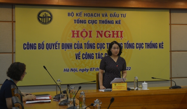 Hội nghị công bố Quyết định của Tổng cục trưởng về công tác cán bộ