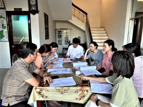 Phó Tổng cục trưởng Tổng cục Thống kê Đỗ Thị Ngọc và đoàn công tác làm việc về Điều tra thí điểm Tổng điều tra Nông thôn, nông nghiệp năm 2025 tại tỉnh Tiền Giang 6