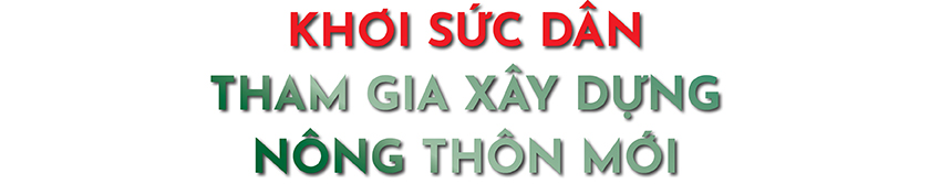 Thái Nguyên vai trò chủ thể của người dân trong xây dựng nông thôn mới 3