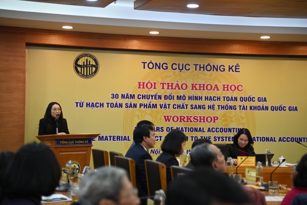 Tổng cục Thống kê tổ chức Hội thảo khoa học 30 năm chuyển đổi mô hình hạch toán quốc gia 7