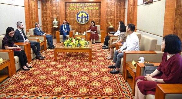 Tổng cục Thống kê tiếp xã giao Cơ quan thống kê Đan Mạch và Họp Ban chỉ đạo lần thứ hai Dự án Hỗ trợ Việt Nam cải thiện chất lượng số liệu thống kê chính thức 1