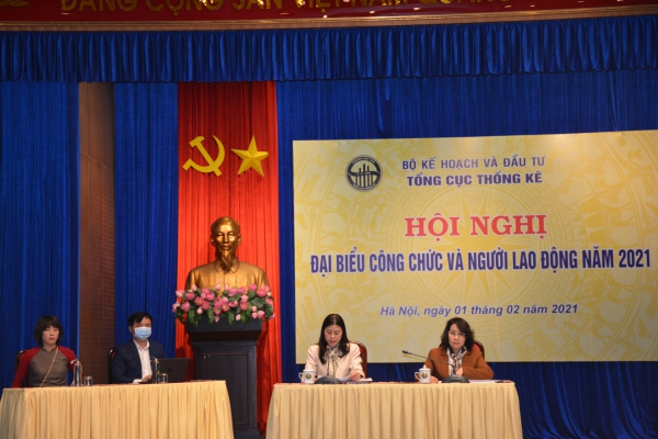 Hội nghị Đại biểu công chức và người lao động năm 2021 và Hội nghị Công bố Quyết định của Tổng cục trưởng về công tác cán bộ 1