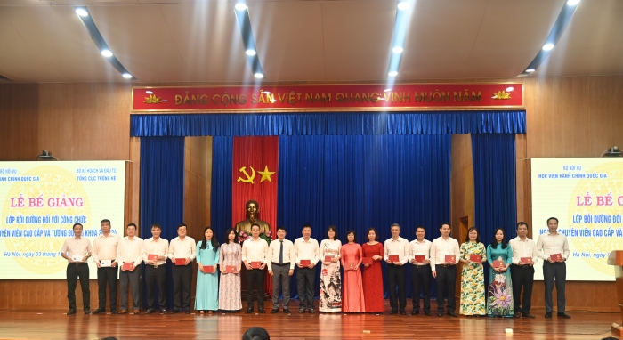 Bế giảng Lớp Bồi dưỡng đối với công chức ngạch chuyên viên cao cấp và tương đương khóa 20/2024 2