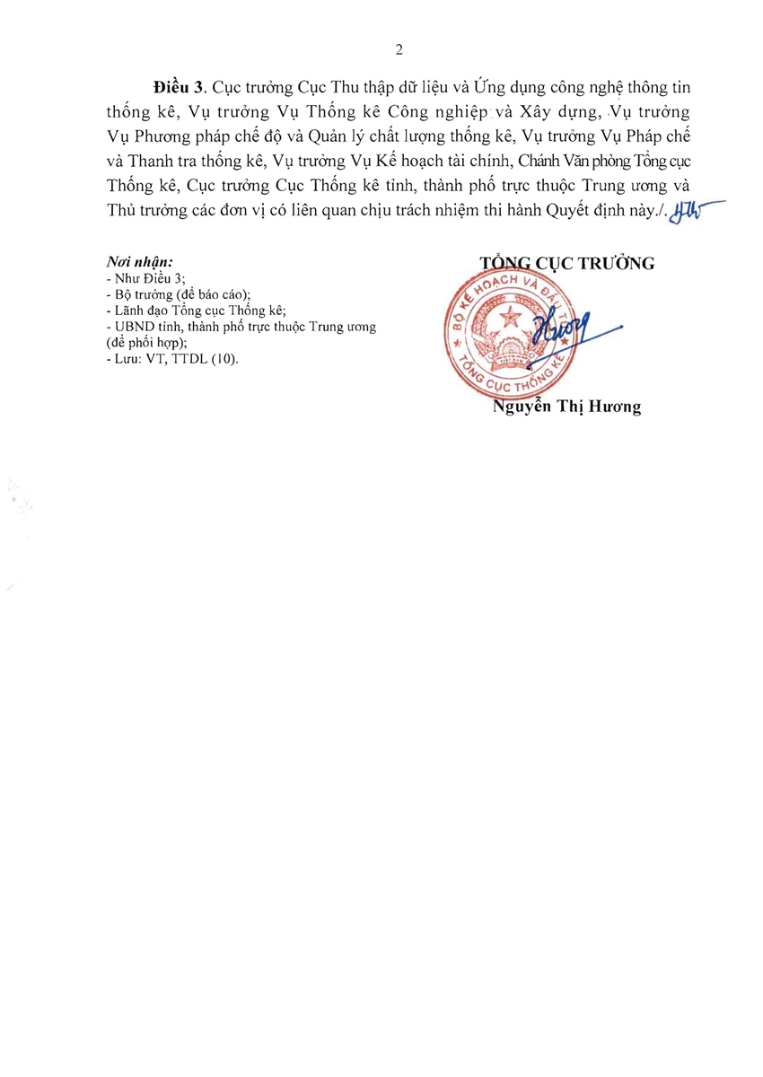 Quyết định ban hành phương án điều tra doanh nghiệp năm 2022 1