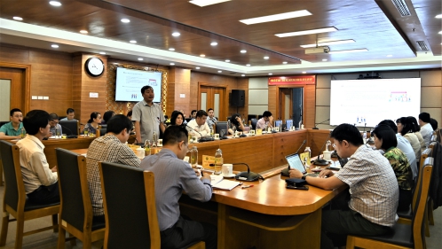 Tổng cục Thống kê họp giao ban giữa chủ đầu tư với các đơn vị thụ hưởng dự án đầu tư xây dựng cơ bản 4