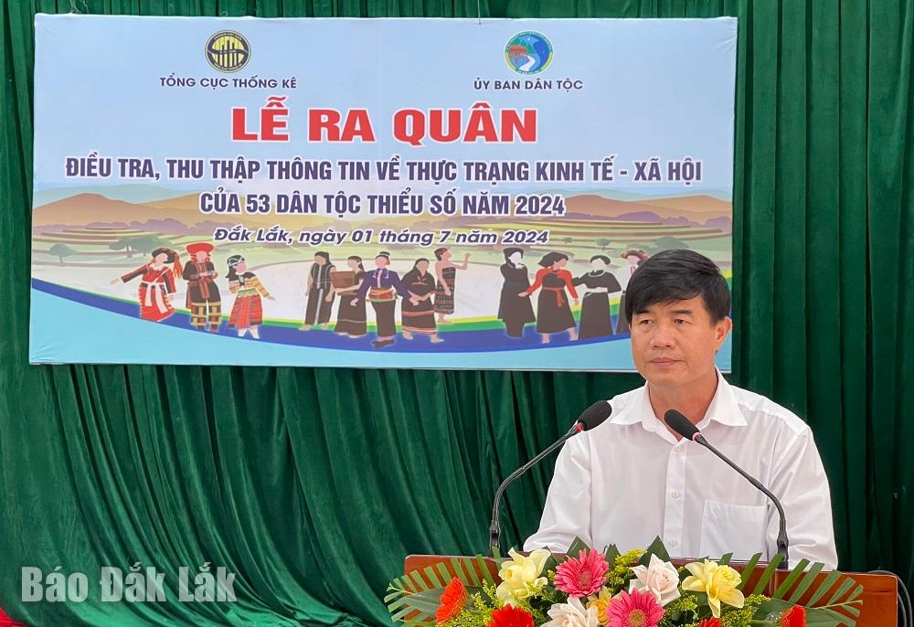 Đắk Lắk hòa chung khí thế ra quân sôi nổi điều tra thu thập thông tin về thực trạng kinh tế - xã hội của 53 dân tộc thiểu số năm 2024 2
