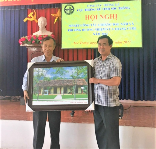 Đoàn công tác Tổng cục Thống kê làm việc với Cục Thống kê Sóc Trăng 1