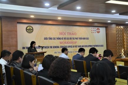 Hội nghị Tổng cục Thống kê với các đối tác phát triển năm 2023