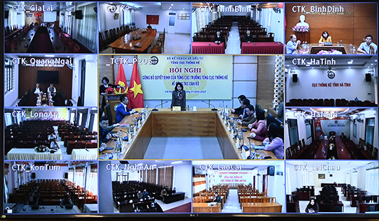 Hội nghị công bố quyết định điều động, bổ nhiệm 6 lãnh đạo các đơn vị thuộc Tổng cục Thống kê 3