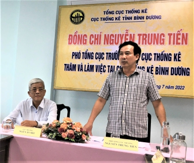 Đoàn công tác Tổng cục Thống kê làm việc với Cục Thống kê Tây Ninh và Cục Thống kê Bình Dương 3