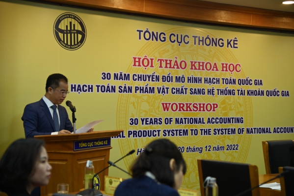 Tổng cục Thống kê tổ chức Hội thảo khoa học 30 năm chuyển đổi mô hình hạch toán quốc gia 2