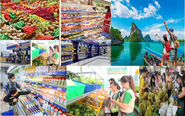 Tổng mức bán lẻ hàng hóa và doanh thu dịch vụ tiêu dùng 9 tháng năm 2024 tăng 8,8% so với cùng kỳ 2