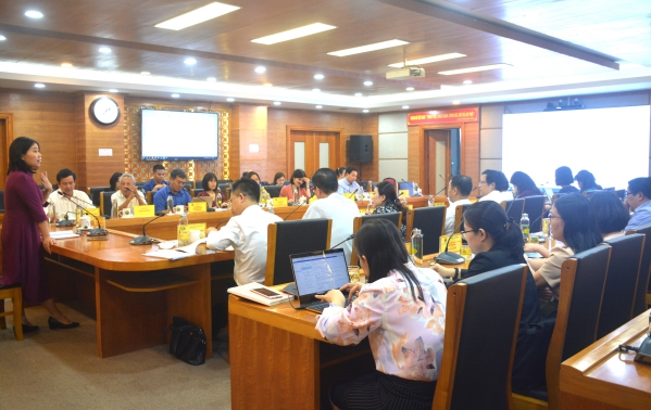 Tổng cục Thống kê họp về tiến độ Đề án Tăng cường năng lực thống kê quốc gia 1