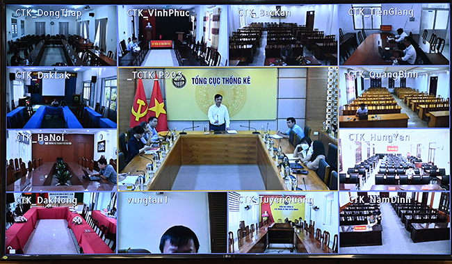 Hội nghị tập huấn Phần mềm Đăng ký đi công tác cho các đơn vị ngành Thống kê 1