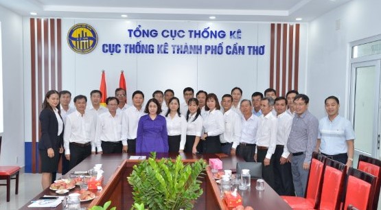 Tổng cục trưởng TCTK làm việc với Cục Thống kê TP. Cần Thơ 1