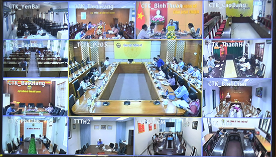 Hội nghị tập huấn Tổng kiểm kê tài sản công tại cơ quan, tổ chức, đơn vị, tài sản kết cấu hạ tầng do Nhà nước đầu tư, quản lý cho các đơn vị ngành Thống kê 2