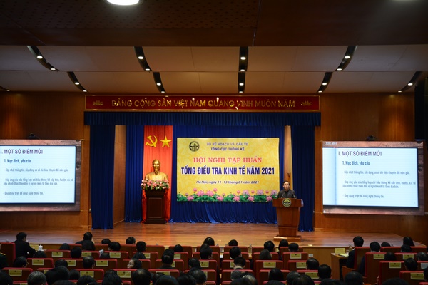 Tổng cục Thống kê khai mạc Hội nghị tập huấn Tổng điều tra kinh tế năm 2021 1