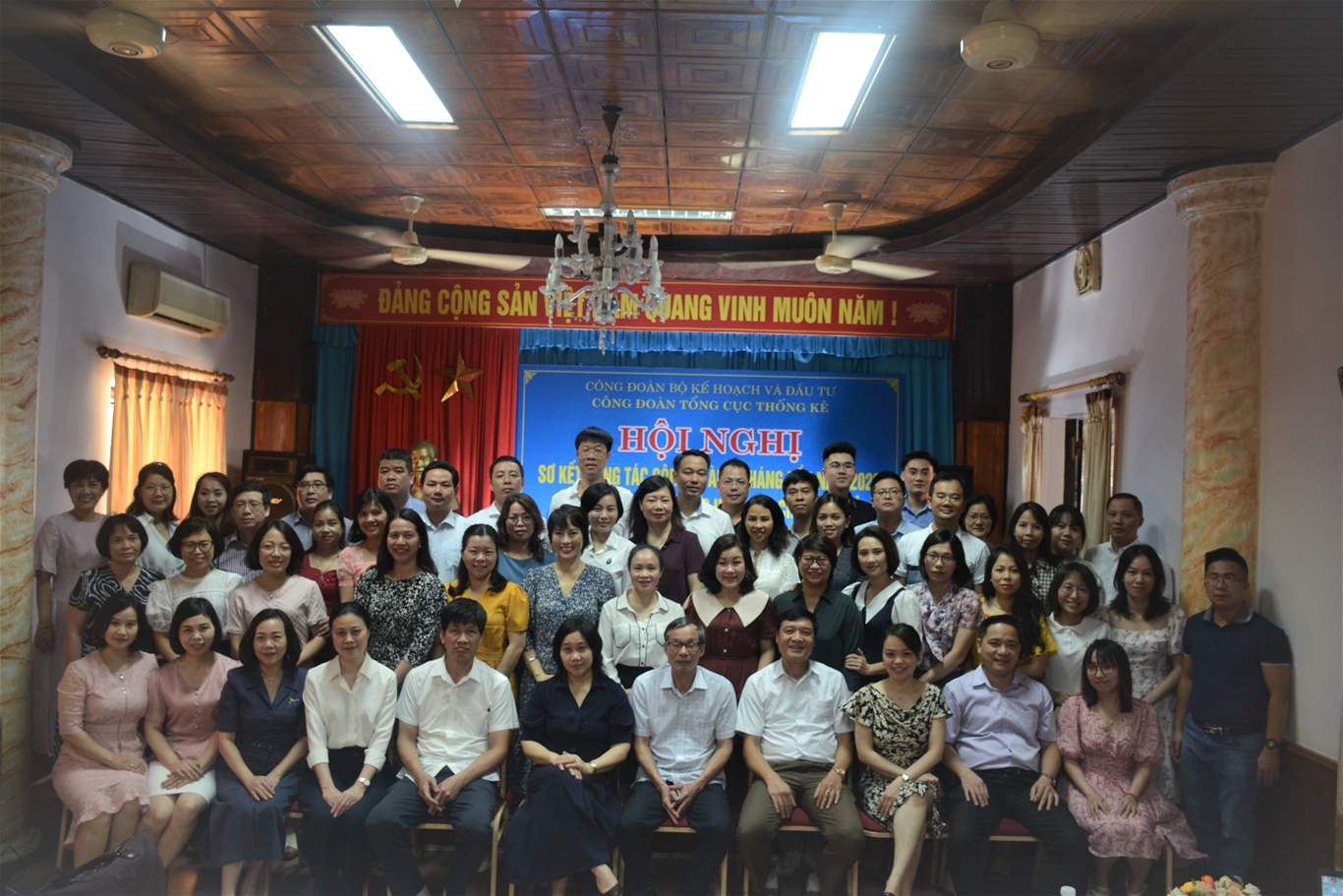 Công đoàn Tổng cục Thống kê sơ kết công tác công đoàn 6 tháng đầu năm, triển khai kế hoạch công tác 6 tháng cuối năm 2023 và tập huấn công tác công đoàn 3