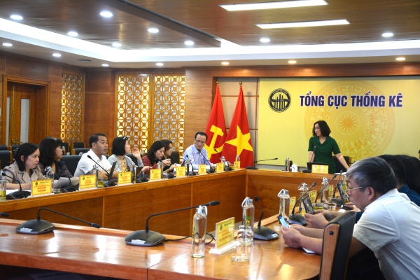 Họp Khung Đề án tăng cường năng lực thống kê quốc gia 2